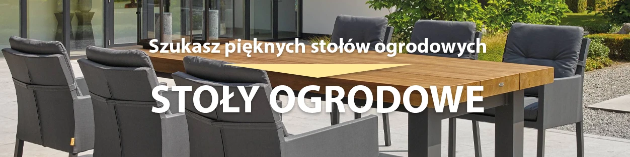 Stoły ogrodowe